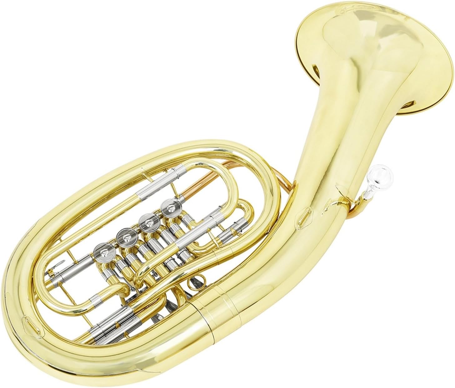 Phosphor Bronze Four Key Flat Euphonium Brass Instrument Euphonium All-brass Instrument