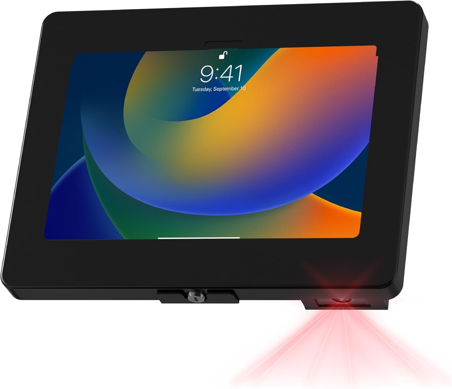 CTA iPad Wall Mount with Barcode Scanner – Anti-Theft Tablet Enclosure with Honeywell Barcode Scanner for iPad 10.9
