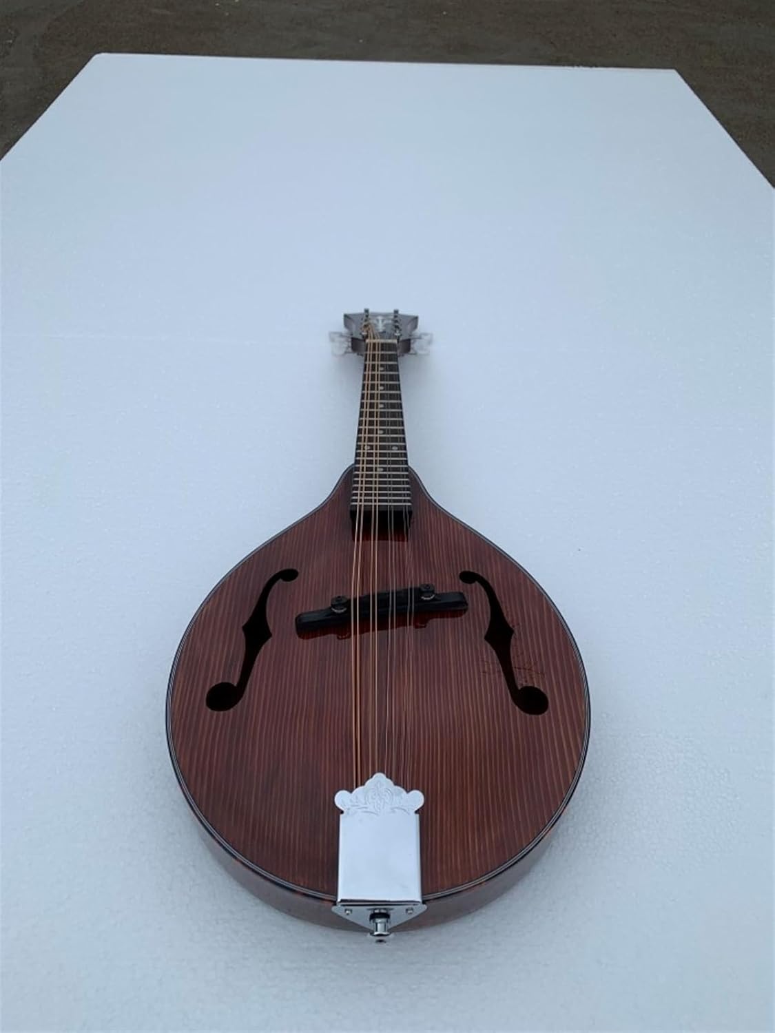 Adult Mandolin Musical Instrument Full Solid Handmade Mandolin String Instrument Coffee Color Wood Material