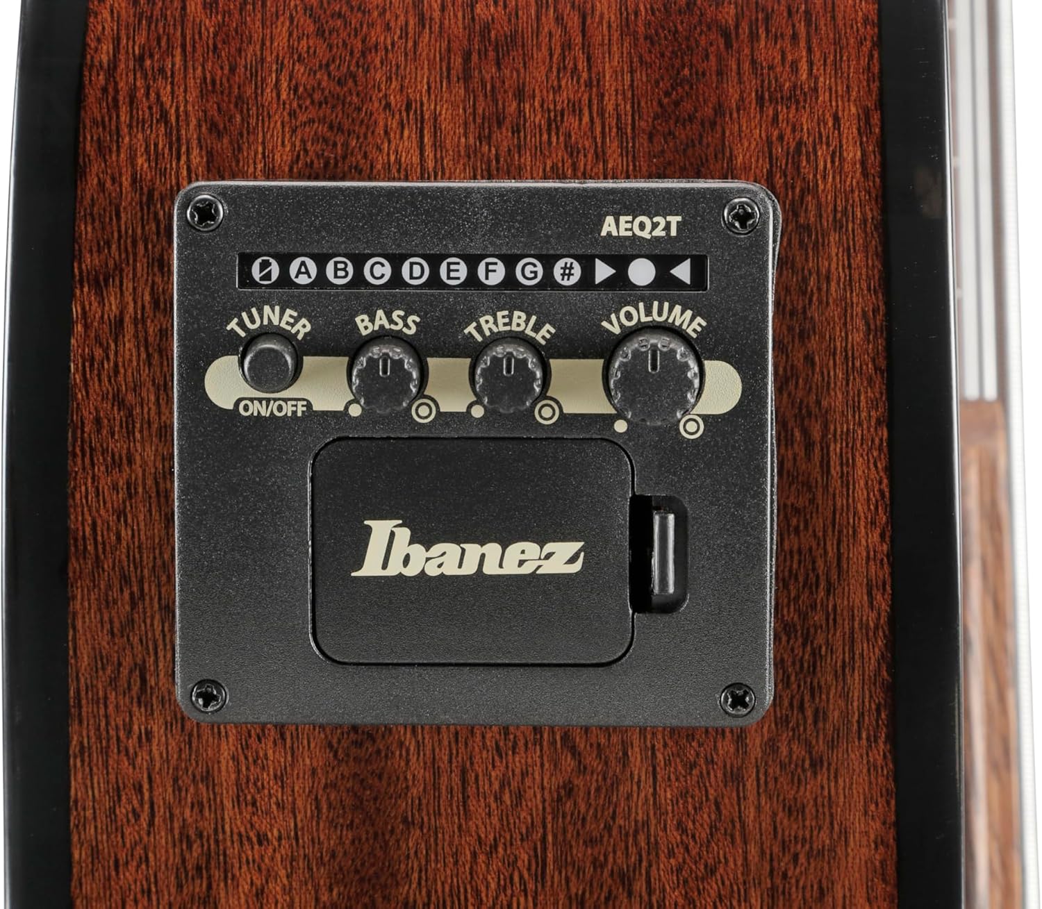 Ibanez AEGB24FE AEG Fretless Acoustic-electric Bass Guitar - Mahogany Sunburst