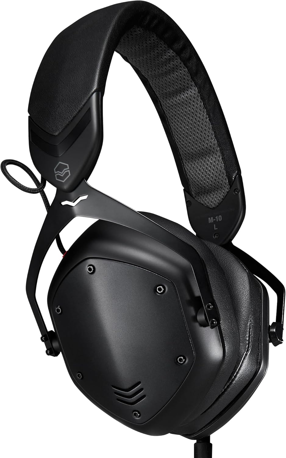 V-Moda M-10 | Streamlined Over-Ear DJ Headphones | Tuned for DJs & Beat-Driven Music | Deep Bass with High-End Clarity | Memory Foam Cushions for Long Performance | Durable Closed-Back Design | Black