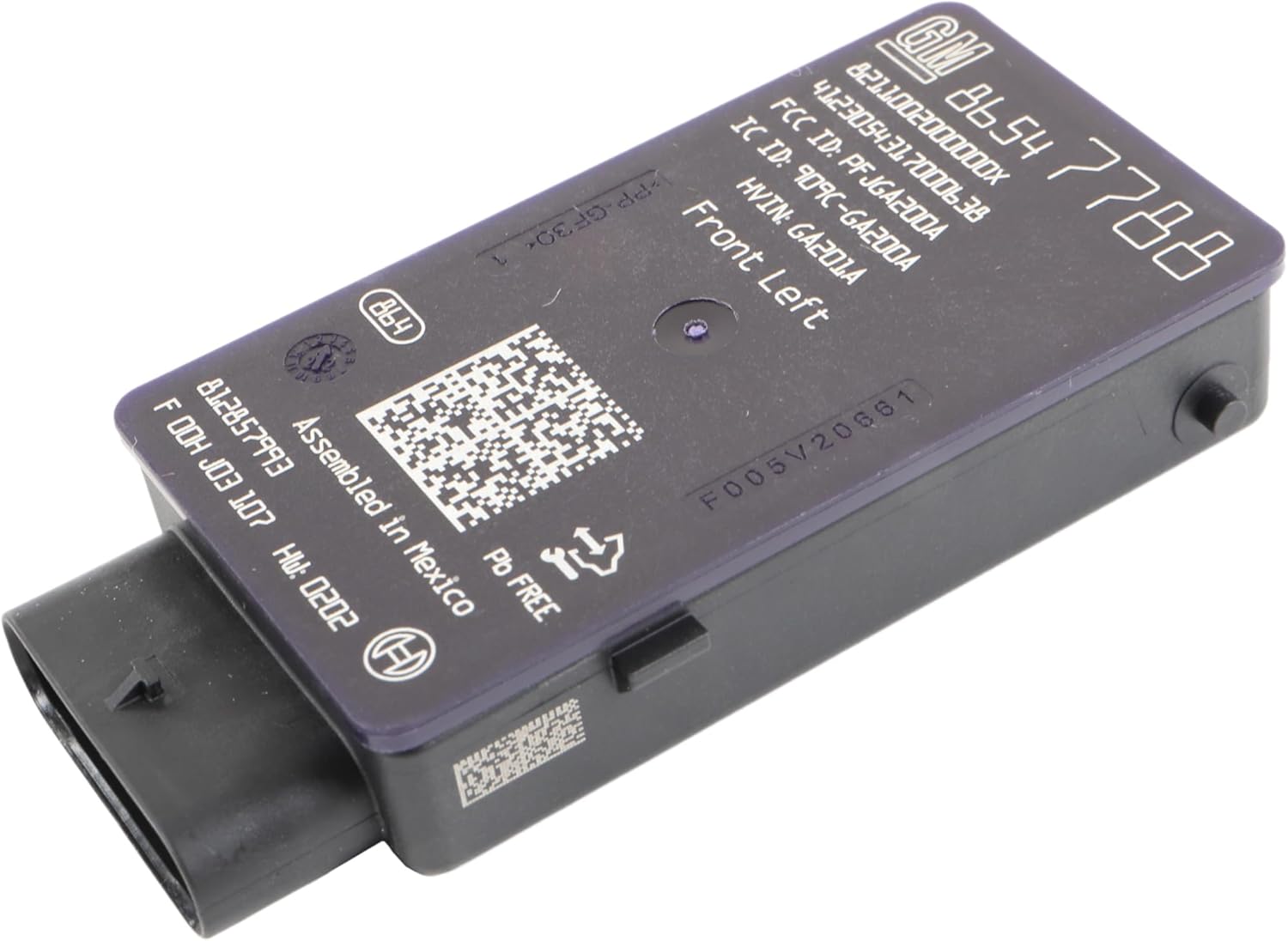 GM Genuine Parts 86547788 Driver Side UHF Low Energy Remote Control Access Sensor Transceiver