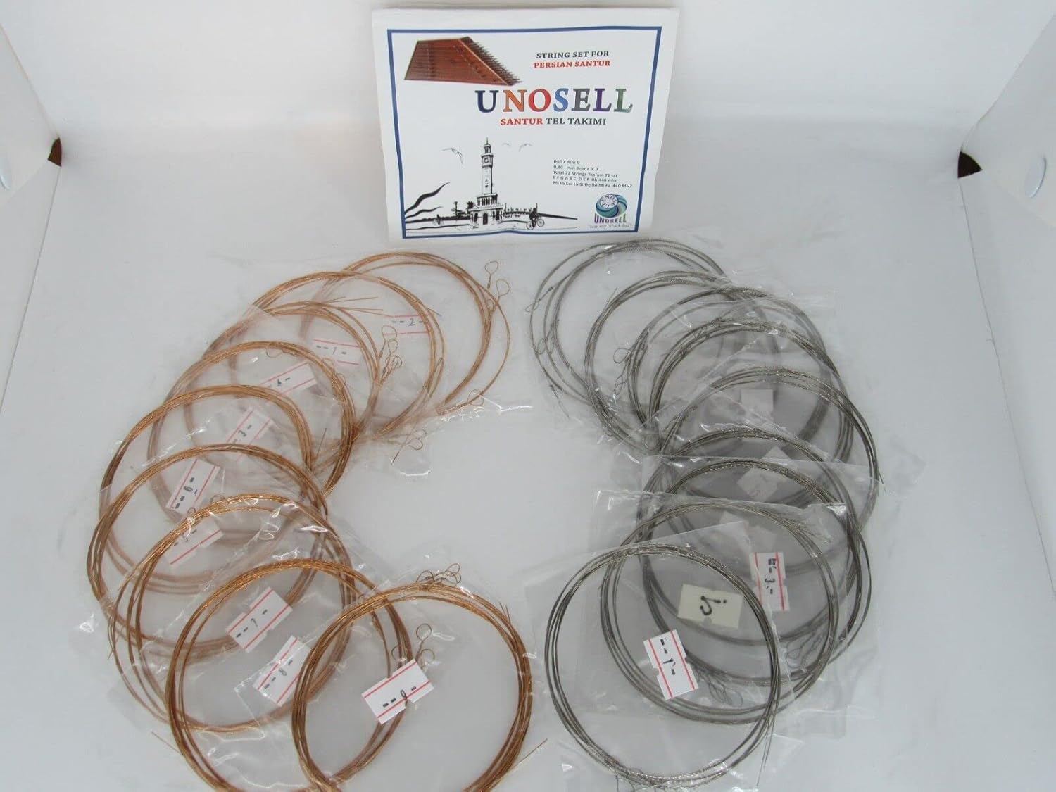 3 X String Set For Persian String Instrument Santur Santoor