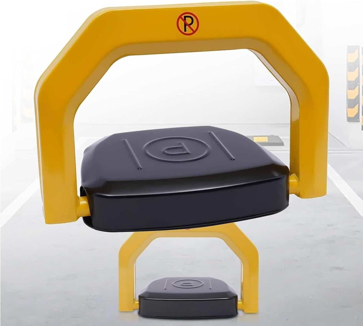 Automatic Parking Lock with Remote Control, Folding Automatic Parking Lock, IP67 Waterproof, 180° Adjustable, Smart Parking Lock, Parking Barrier for Home, Business, Office and Commercial