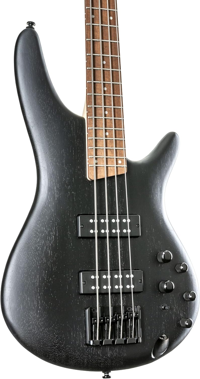 SR300EB 4-String Electric Bass Guitar (Weathered Black)