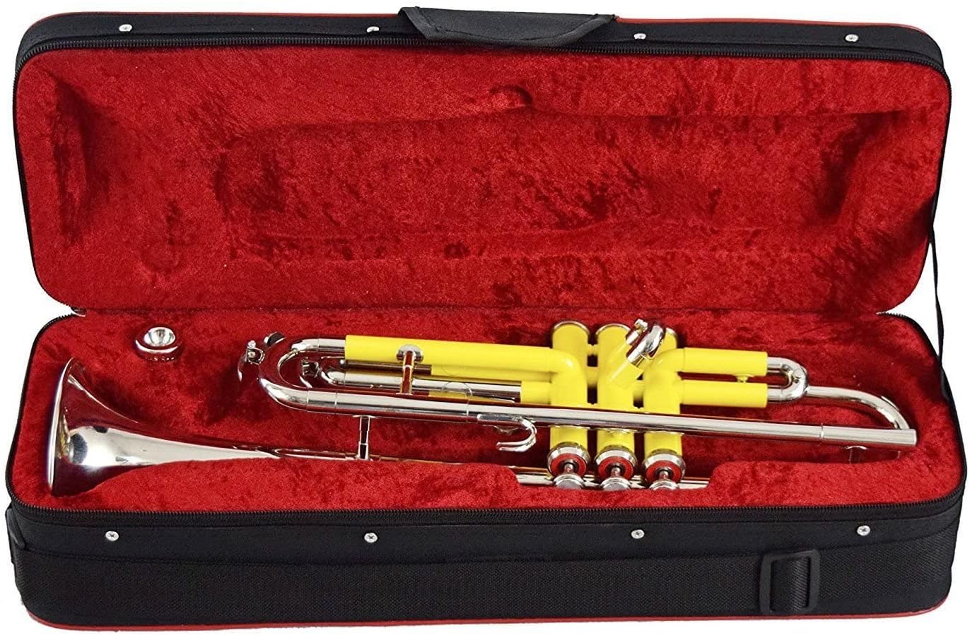 Trumpet Brand New Colored Yellow NP Bb With Free Bag + Mouth piece