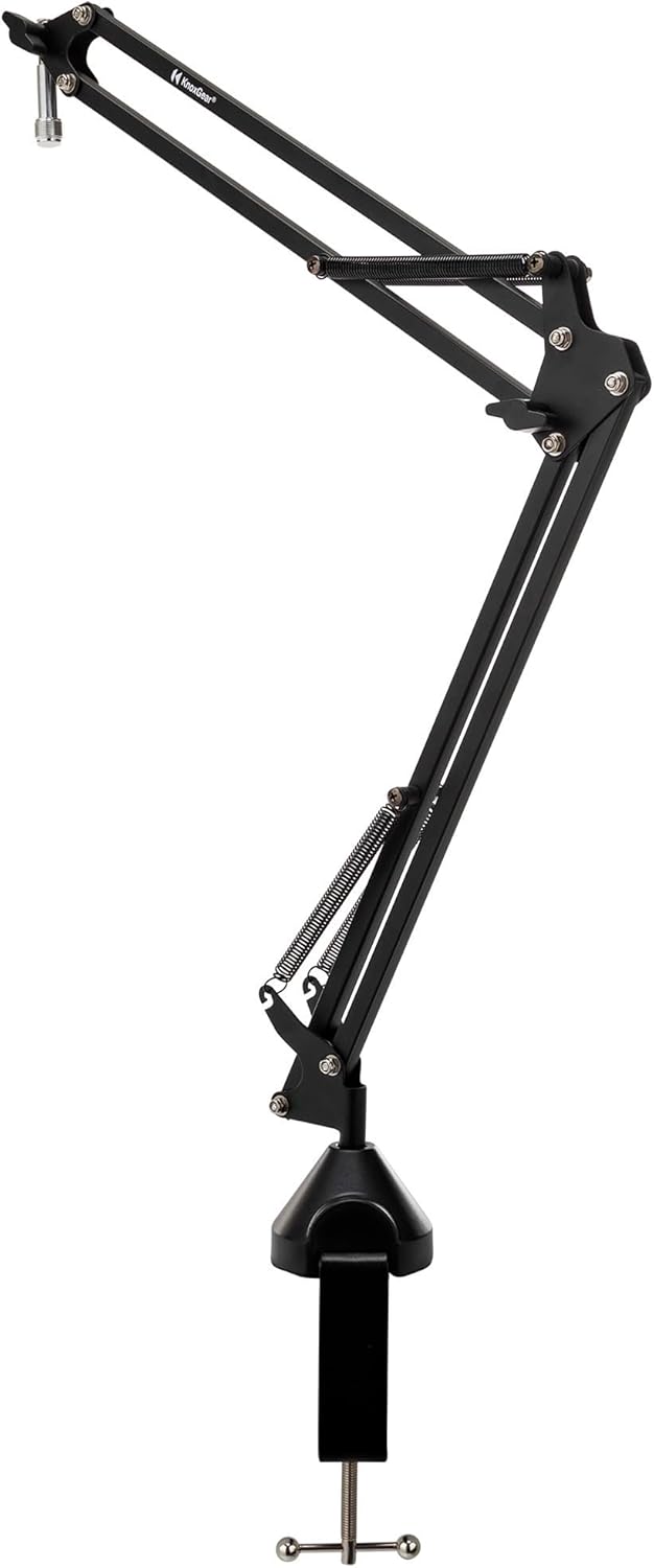 Focusrite Scarlett 2i2 Studio 4th Gen USB Audio Interface - Professional Recording Solution with High-Performance Preamps Bundle with Pop Filter, Microphone Stand, and Shock Mount (4 Items)