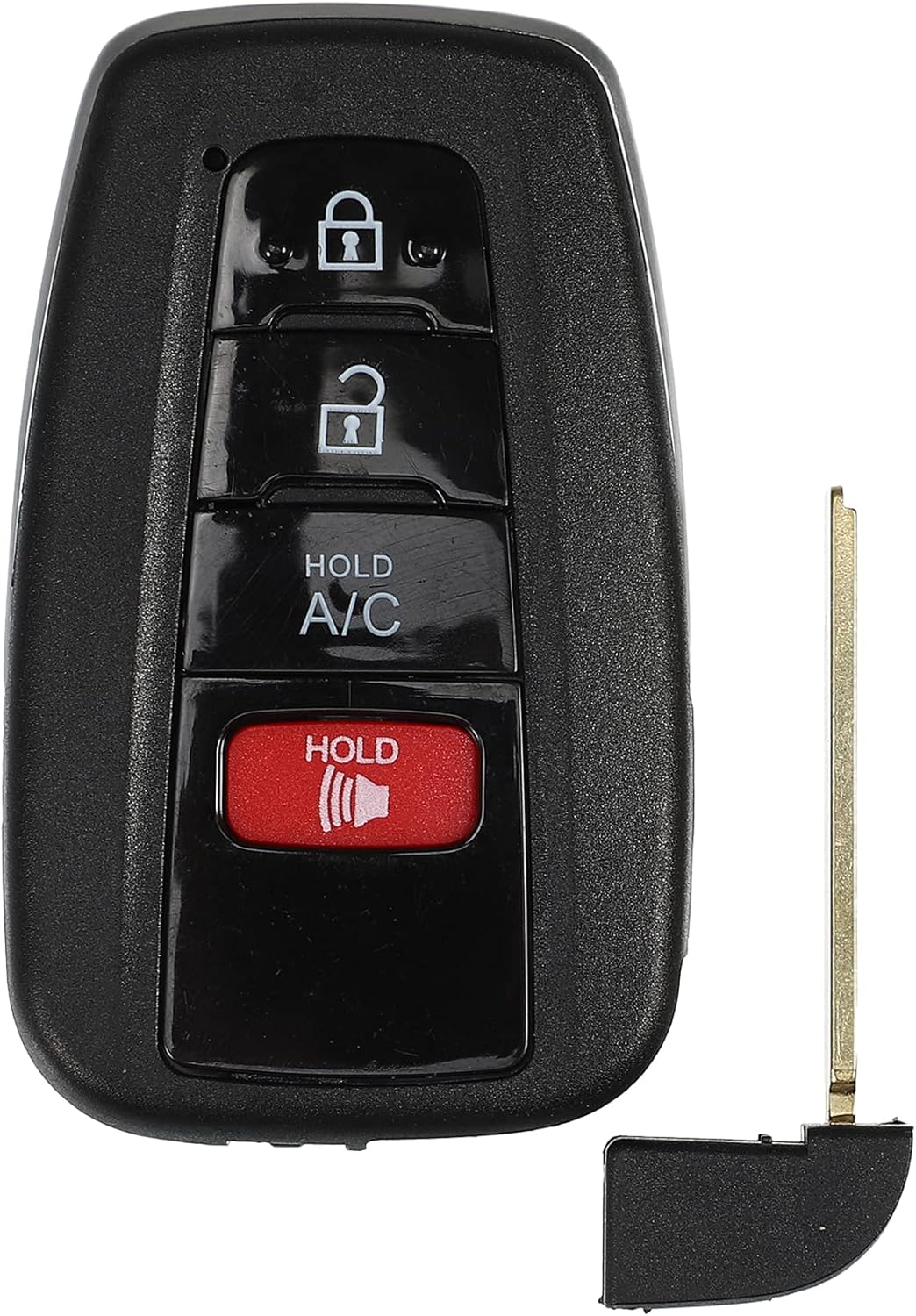 ACROPIX 314.3 MHz Smart Key Fob Keyless Entry Remote Fit for Toyota Prius 2021-2023 ASK System HYQ14FLA - Pack of 1 Black