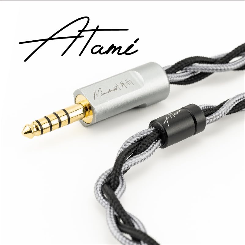 Moondrop Atami Headphone Upgrade Cable with 4.4mm Fully Balanced Plug Without Microphone (Dual 3.5mm)