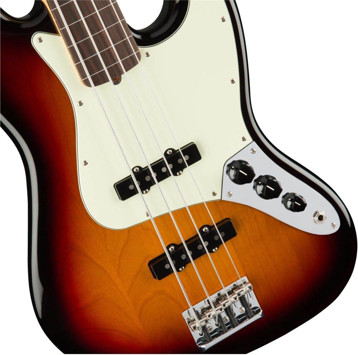 Fender American Professional Jazz Bass Fretless Guitar, 