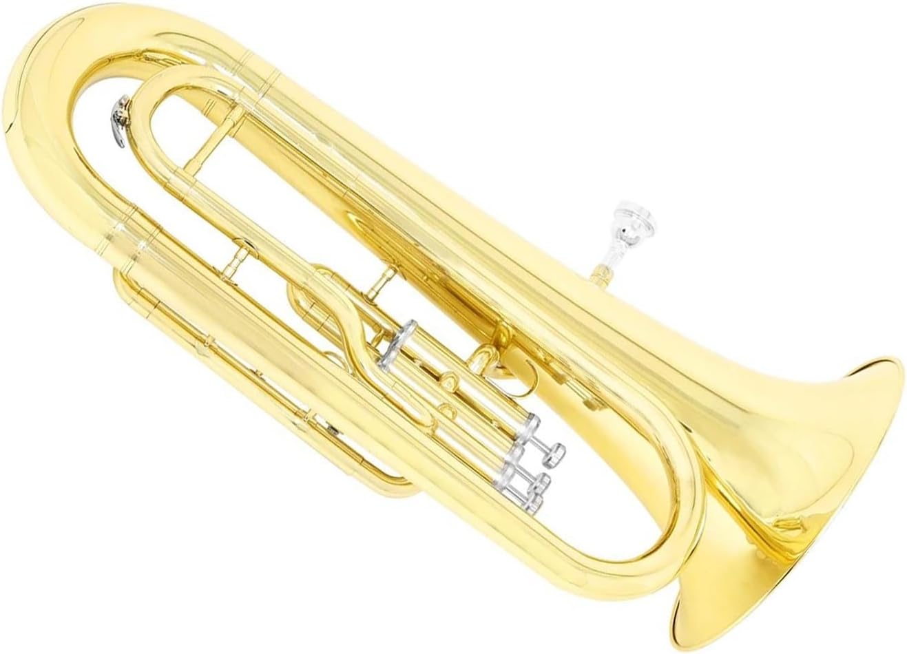Bb Flat Tenor Horn 3 Key Vertical Brass Instrument Euphonium Professional Euphonium All-brass Instrument