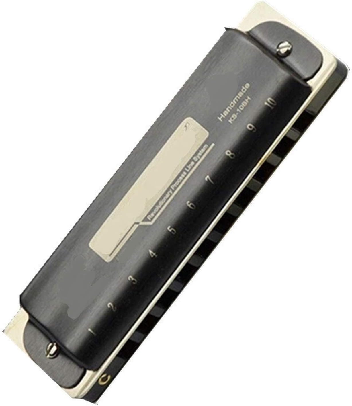 SUOFEILAIMU 10 Holes Blues Harmonica Diatonic Scale Mouth Organ C Key Playing Harp Woodwind Instrument Gaita