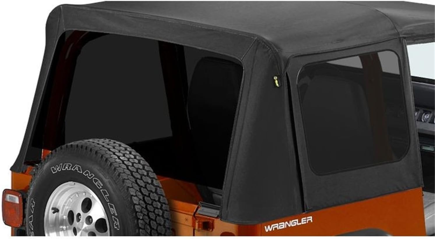 Bestop Window Set - Jeep '88-95 Wrangler YJ (Black Denim)