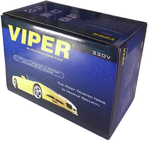 Viper 1 Security Upgrade w/Keyless Entry for Cars, Trucks