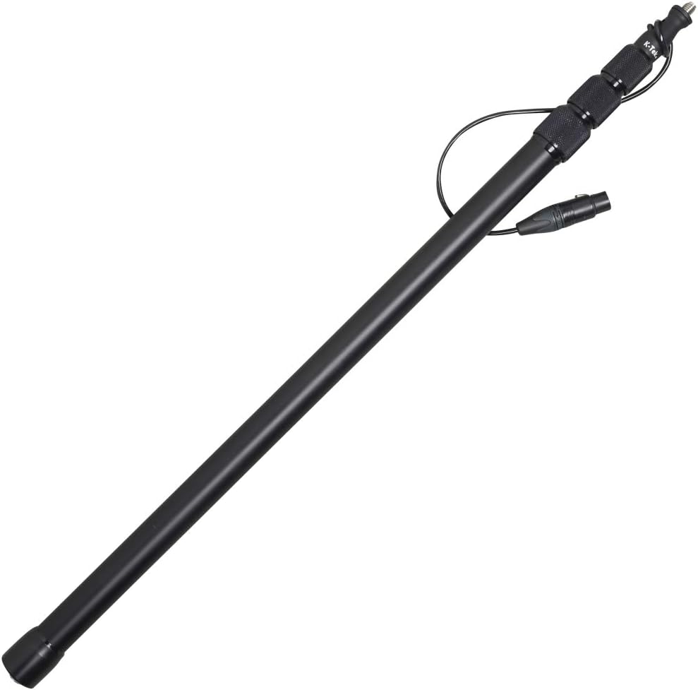 K-Tek KE-89CC Avalon Series Aluminum Boompole with Internal Coiled XLR Cable