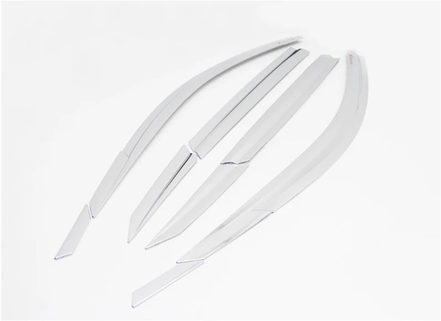 Car Accessories Compatible for Hyundai Tucson TL 2015-2020 ABS Chrome Waterproof Door Window Visor Vent Shades Sun Rain Guard