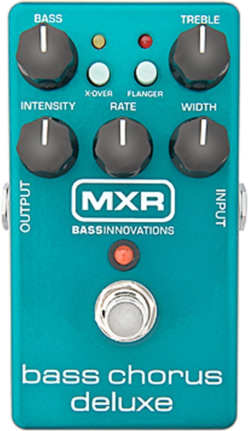 MXR M83 Bass Chorus Deluxe Pedal w/ 9V Power Supply and Patch Cables