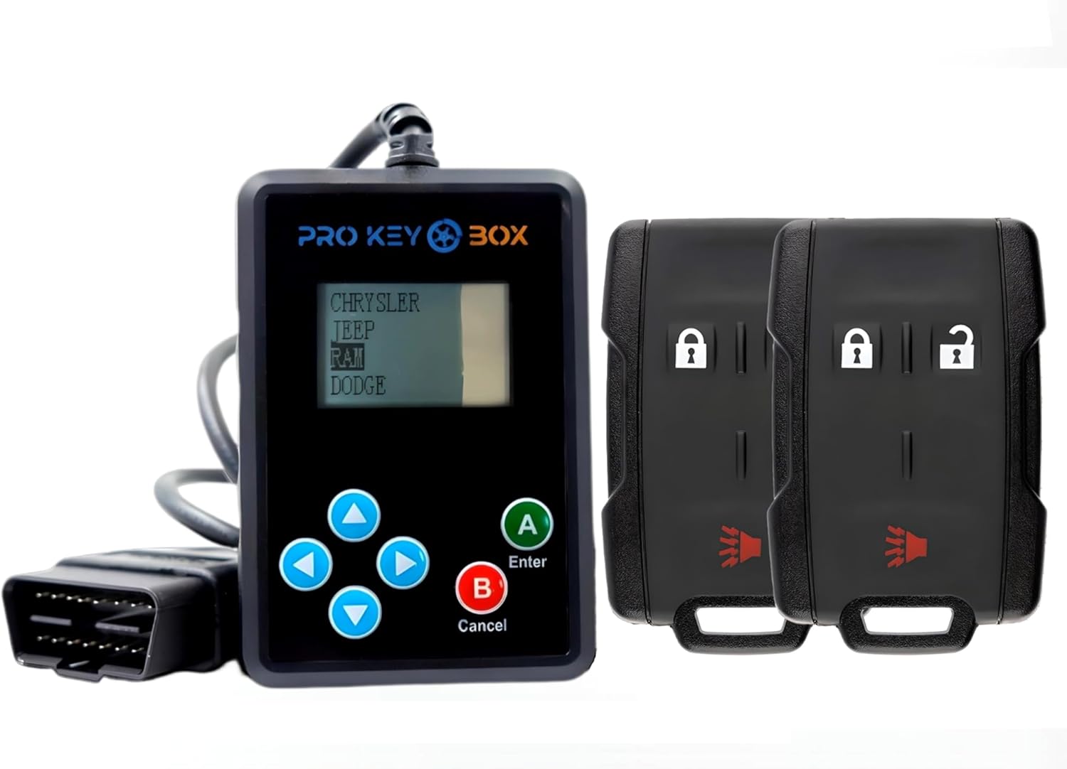 2 New Replacement Remote & Programmer Compatible with & Fit for Select GMC Chevrolet Vehicles - MPN M3N-32337100-PKB-04