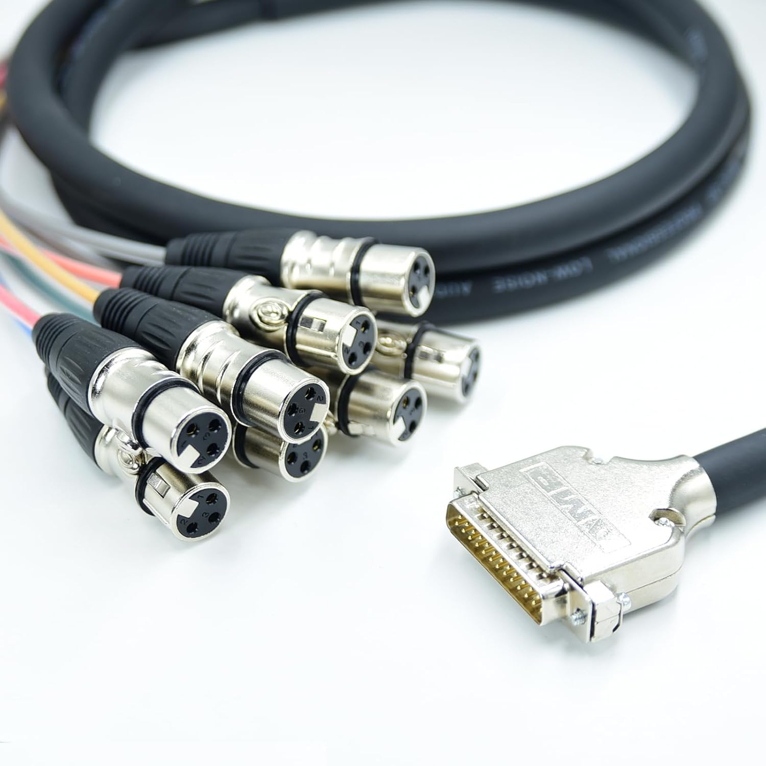 Arklove 7ft Audio TRS Snake Cables Audio Patch db25 to XLR Female Cable 8 Channel Connector Digital Splitter Microphones Stage & Studio Recording Equipment Profesional Live Cable