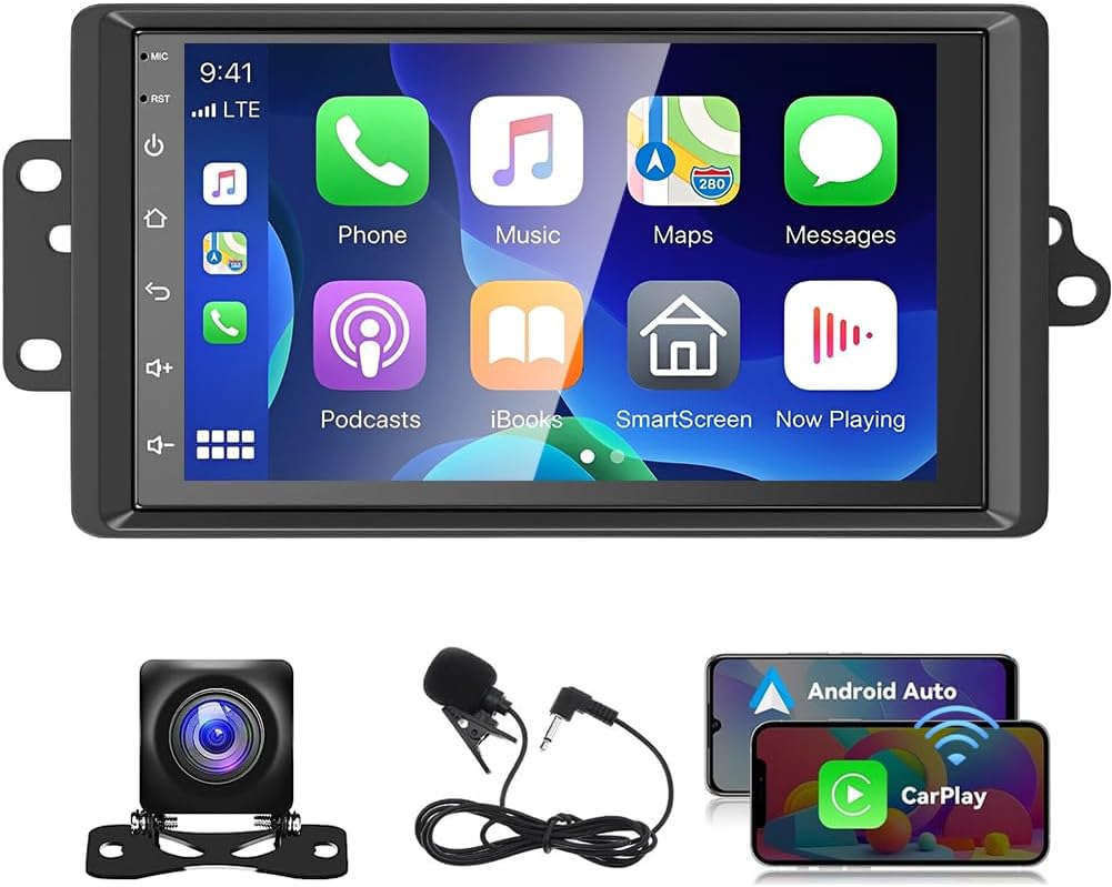 Car Stereo Radio for 2003 2004 2005 2006 Chevrolet Chevy Silverado Tahoe GMC Sierra Yukon, 7 IPS Touch Screen Car Radio Android 13 with Wireless CarPlay/Android Auto GPS,Backup Camera/DSP/SWC, 2G+32G