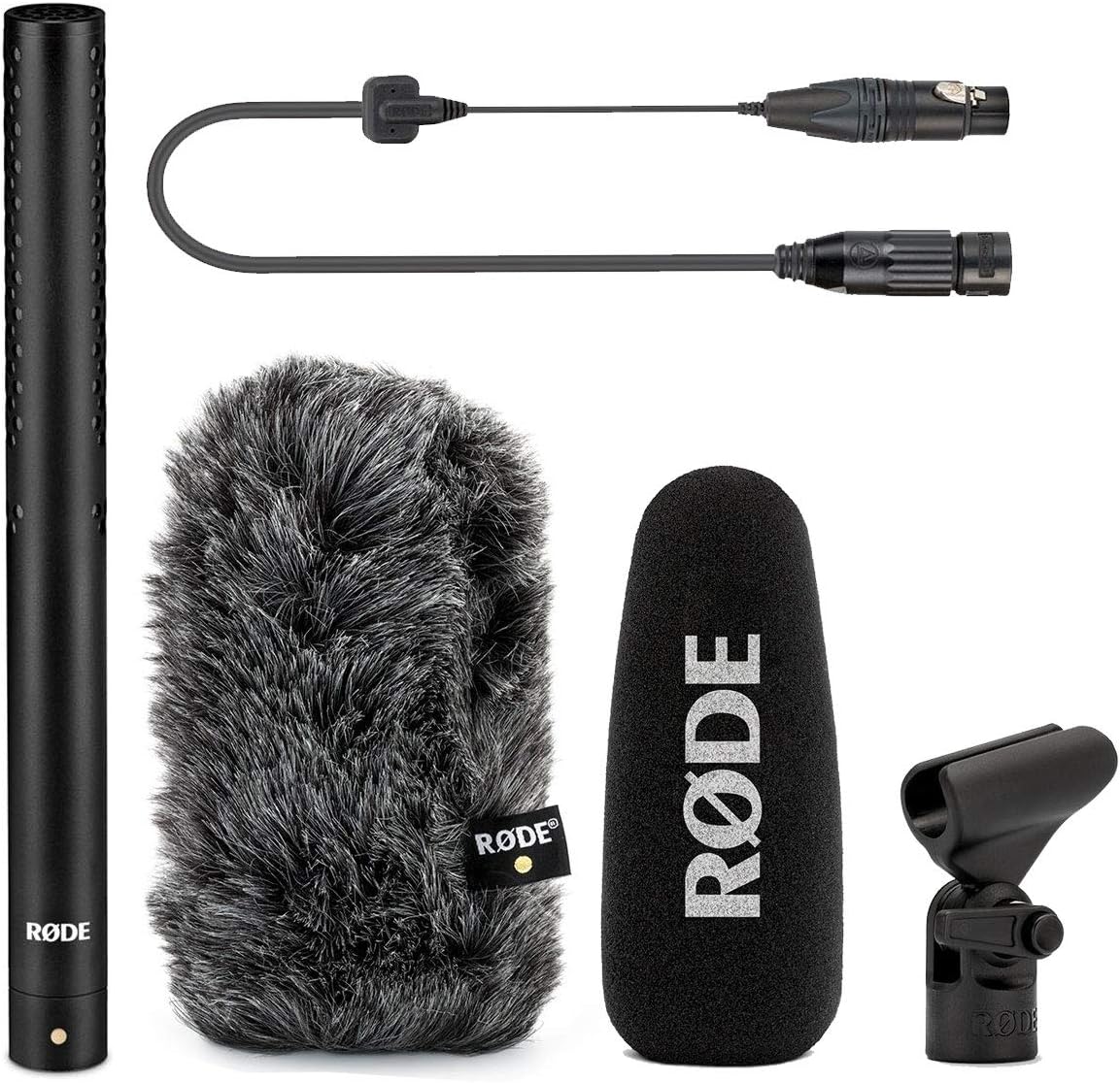 Rode NTG5 Shotgun Condenser Microphone Kit,Black