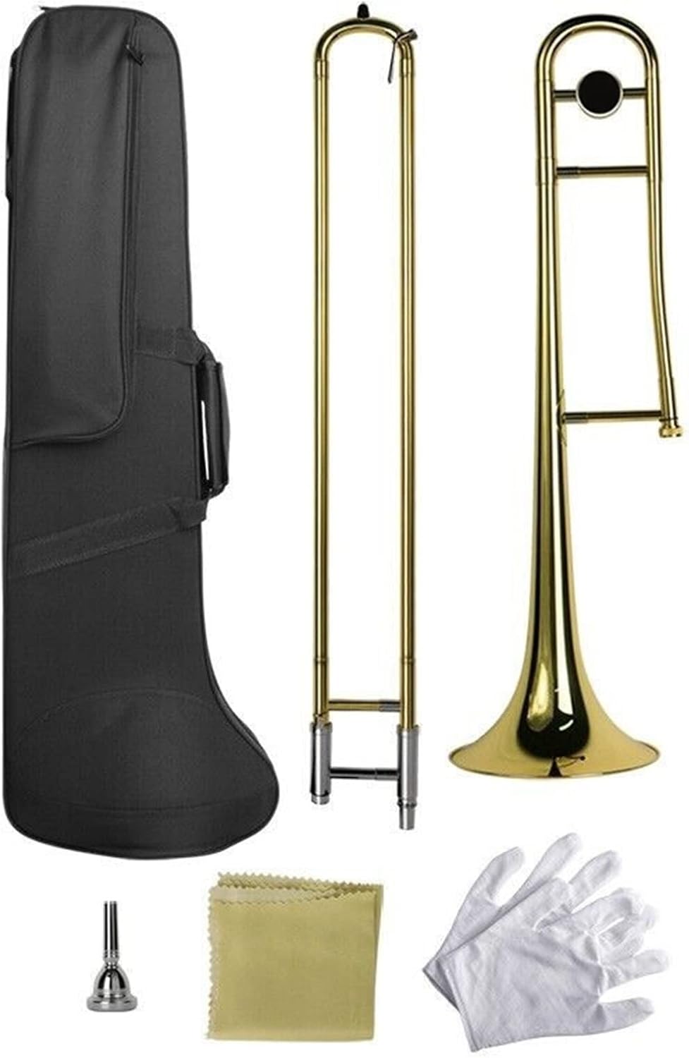 TSTS B to F Tenor Trombone Brass Instrument Beginner Trombone (Color : Alto B Flat)
