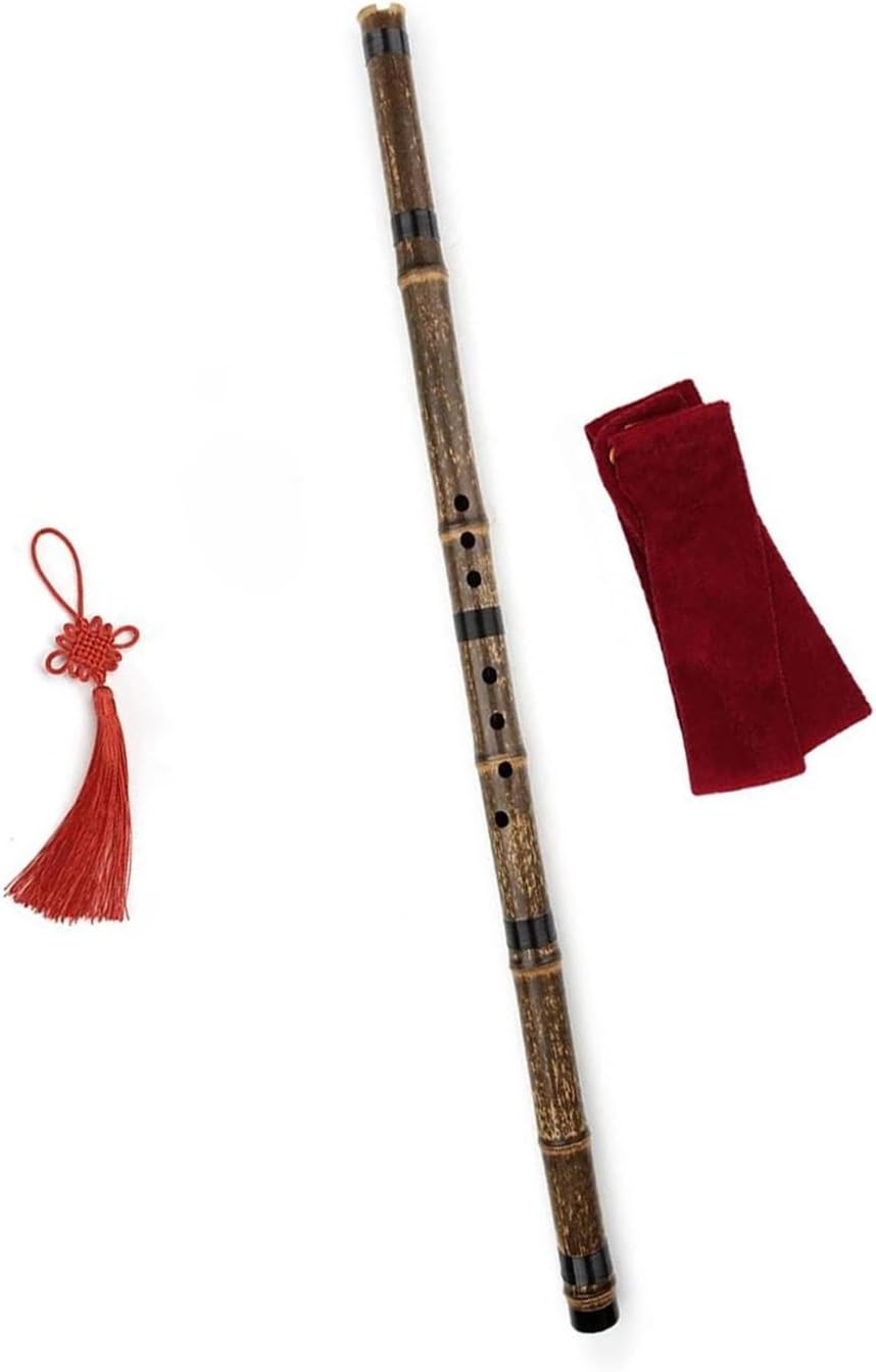 C Bamboo Flute 75cm G Tune Flute 8 Hole Woodwind Instrument Traditional Professional