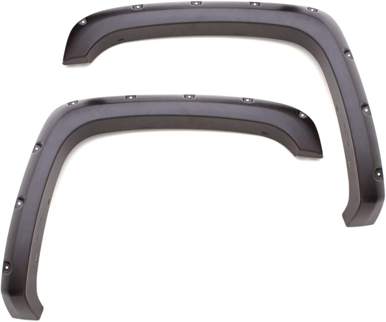Lund RX113-2S Elite Series Black Rivet Style Standard Fender Flare (4 Piece)