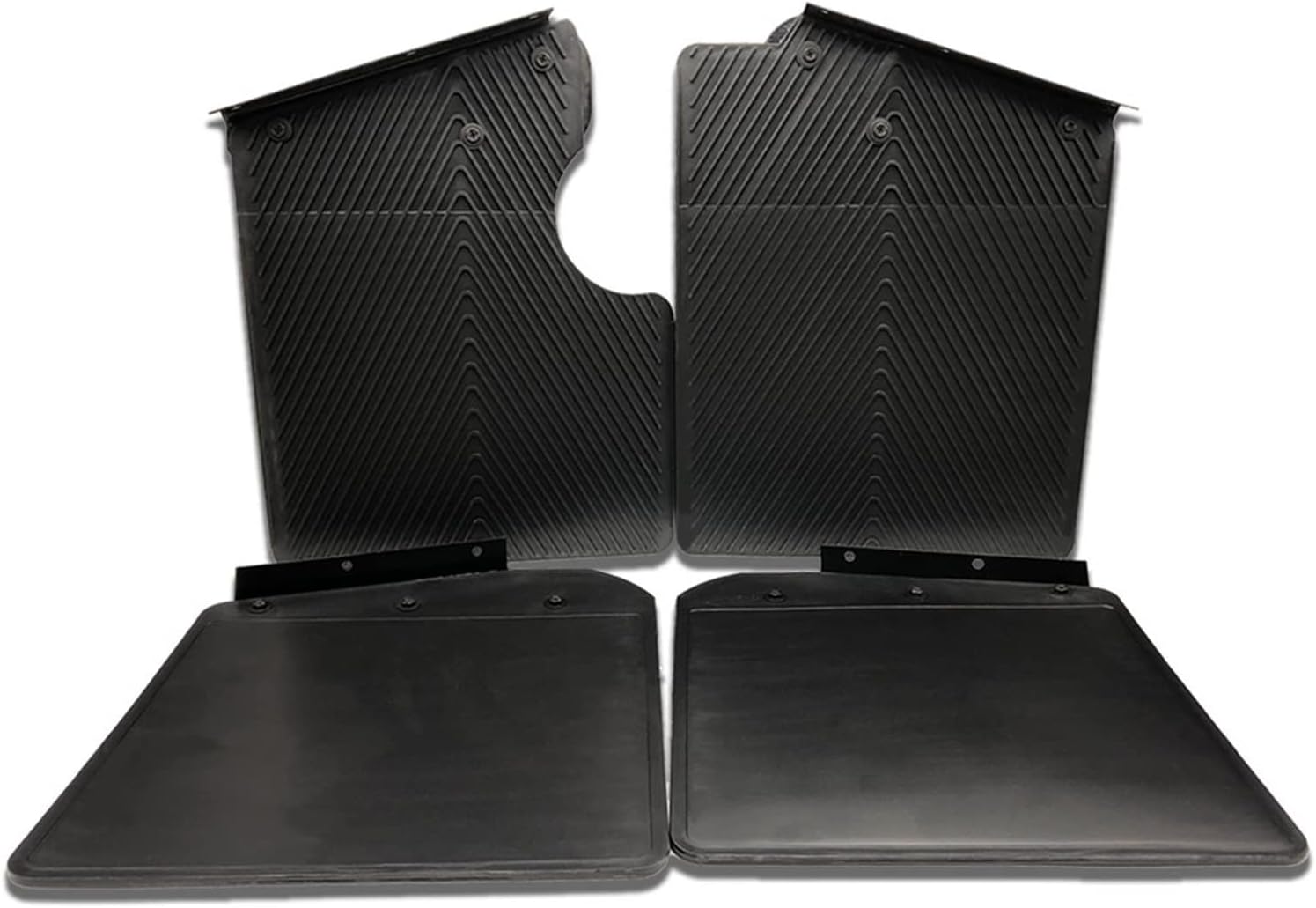 Mudguards Compatible with Land Rover Defender 90 Front Rear Mudguards Black Mud Flaps Mud Guard Car Fender Accessories