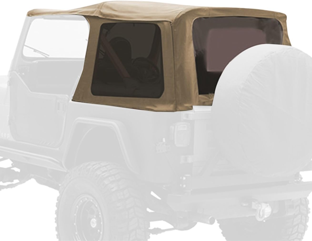 SmittyBilt REPL TOP W TINT DEN SPC - SB9870217