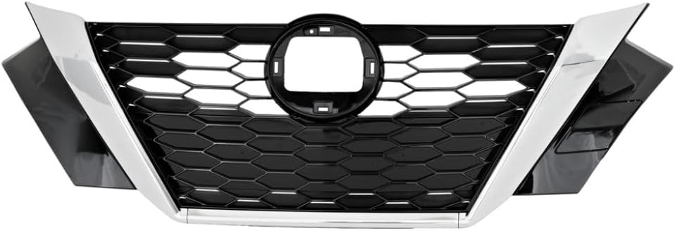 For Nissan Sentra 2020 2021 2022 2023 Grille | Black Shell With Chrome Insert | Replacement For NI1200316 | 623106LB0A