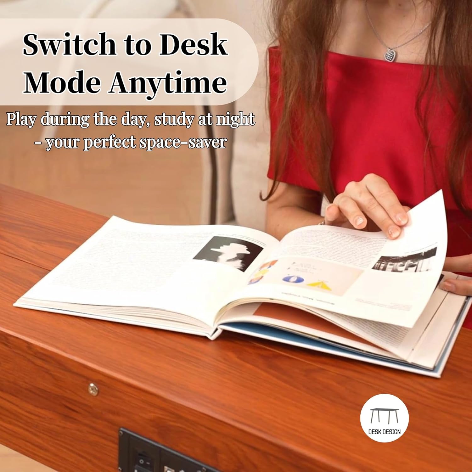 88 Key Digital Piano Keyboard with Stand & 3 Pedals, Full Weighted Keyboard Electric Piano for Beginners, Hammer-Action Home Digital Piano with Desk Mode, Headphone Jack, USB-MIDI, Brown