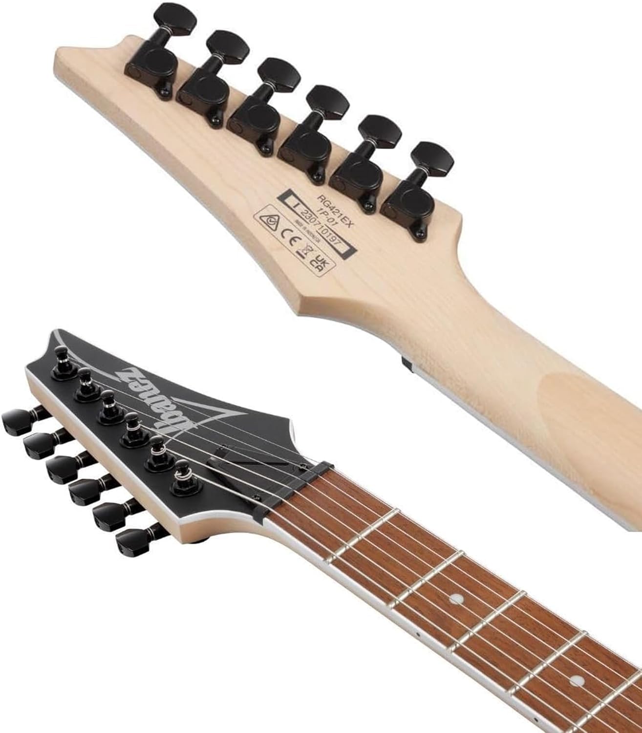 Ibanez RG421EX Standard Series Electric Guitar - Prussian Blue Metallic Bundle with Gig Bag, Tuner, Cable, Strap, Austin Bazaar Instructional DVD, and Polishing Cloth