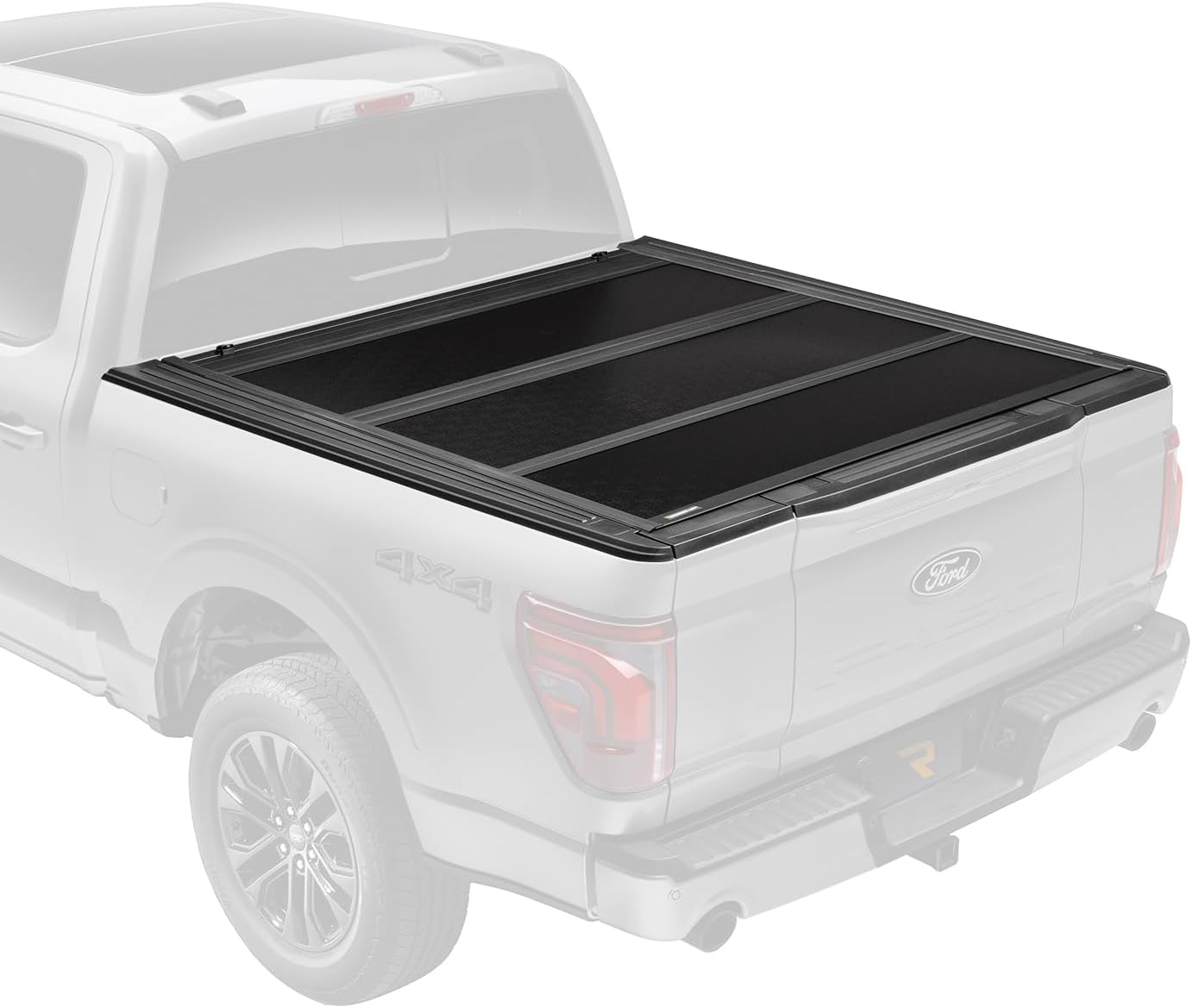 RealTruck UnderCover Flex Hard Folding Truck Bed Tonneau Cover | FX11008 | Fits 2007 - 2013 Chevy/GMC Silverado/Sierra 1500 w/o bed caps 6' 7