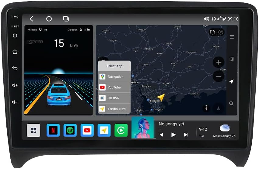 Car Stereo Radio for Audi TT 06-12…