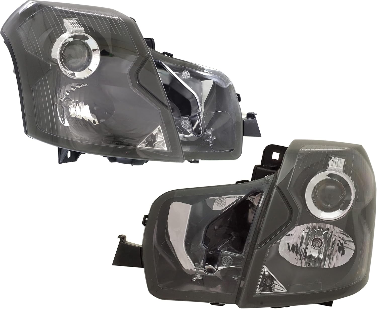 Garage-Pro Driver and Passenger Side Headlight for Cadillac CTS 2003-2007 Halogen With bulb(s) Non-HID; w/o Headlight Leveling; w/o Headlamp Washer Replaces# 15826015, 15826014