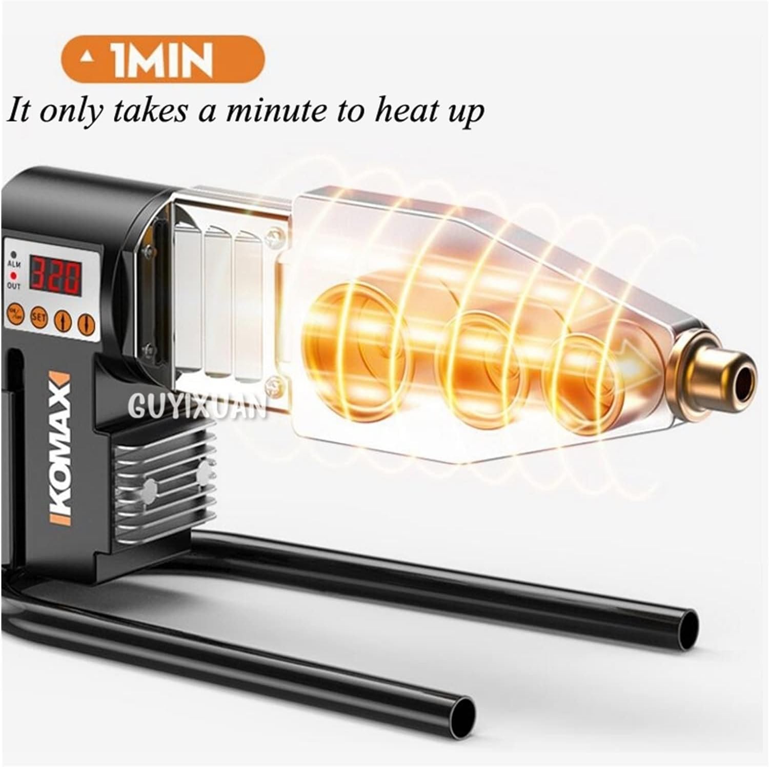 Hot Melt Machine Household Hot Melt Welding Machine Water Pipe Hot Container Does Not Stick To Die Head Fuser 20-63mm with Efficiency