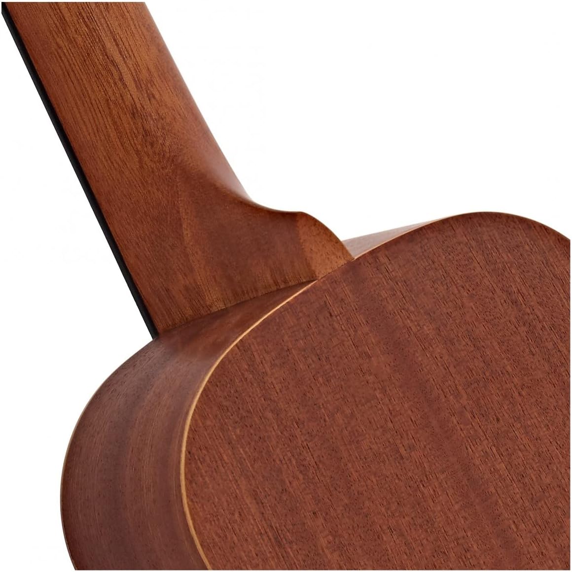 Luna Maluhia Peace Concert Ukulele with Gig Bag, Satin Natural