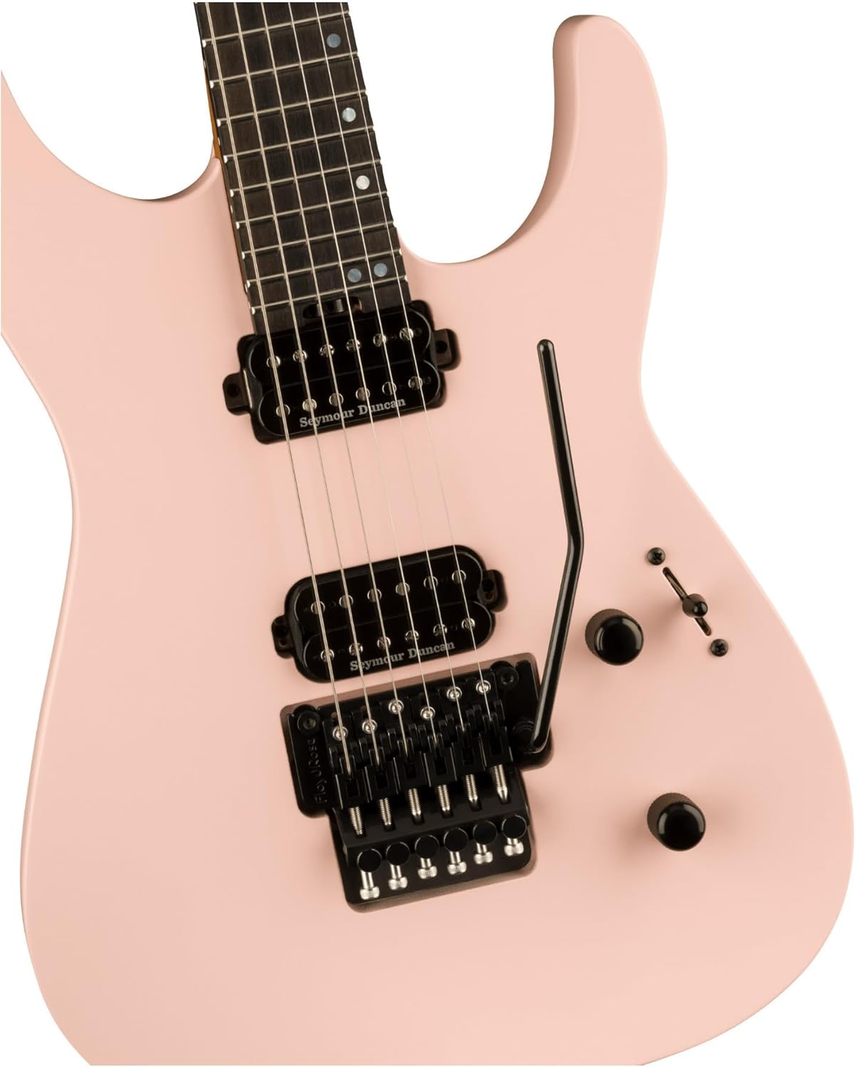 Jackson American Series Virtuoso Electric Guitar - Satin Shell Pink