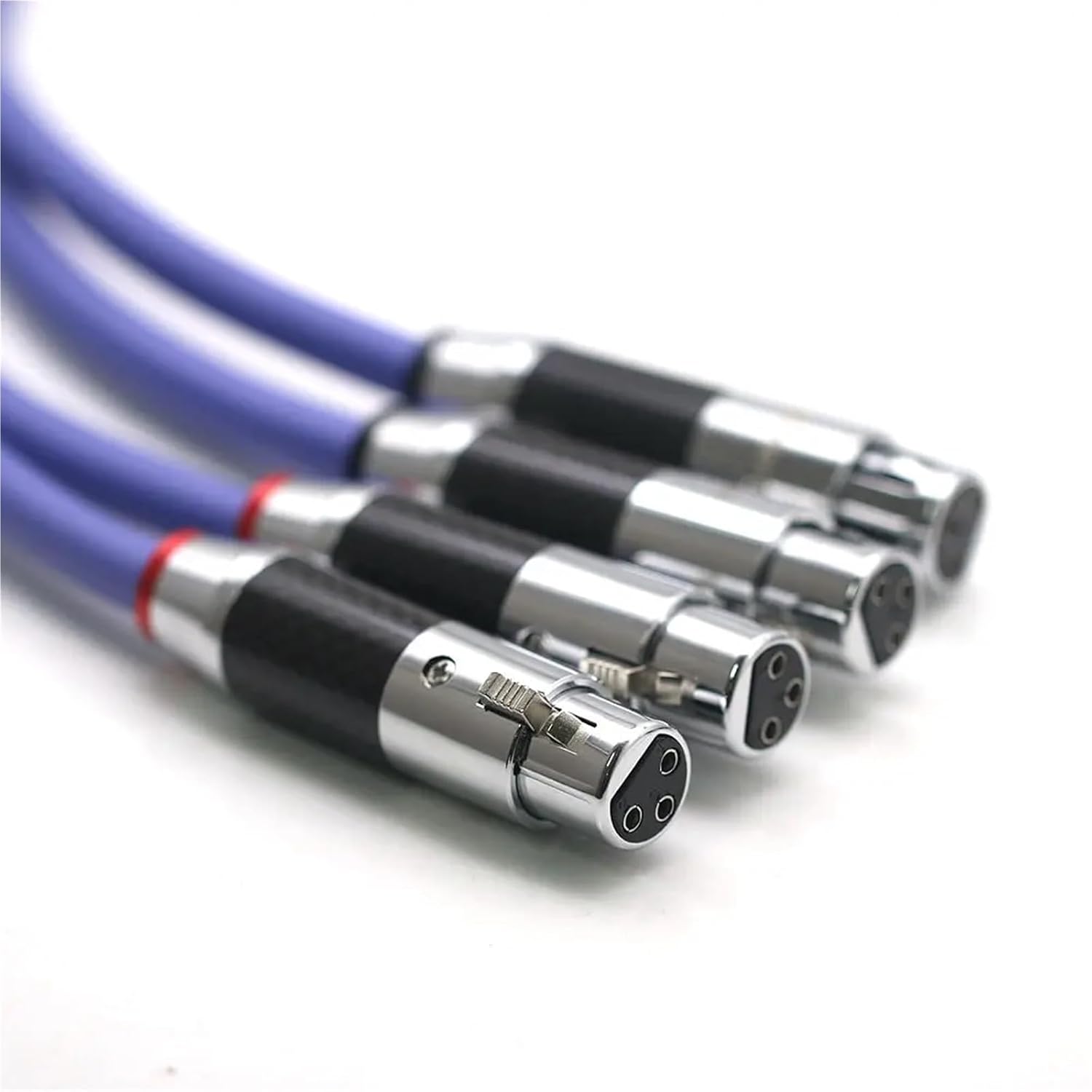 HiFi Audio Cable XLR Balance Cable 2RCA to 2RCA HI-END Signal Cable with 102(2XLR to 2XLR,1m)