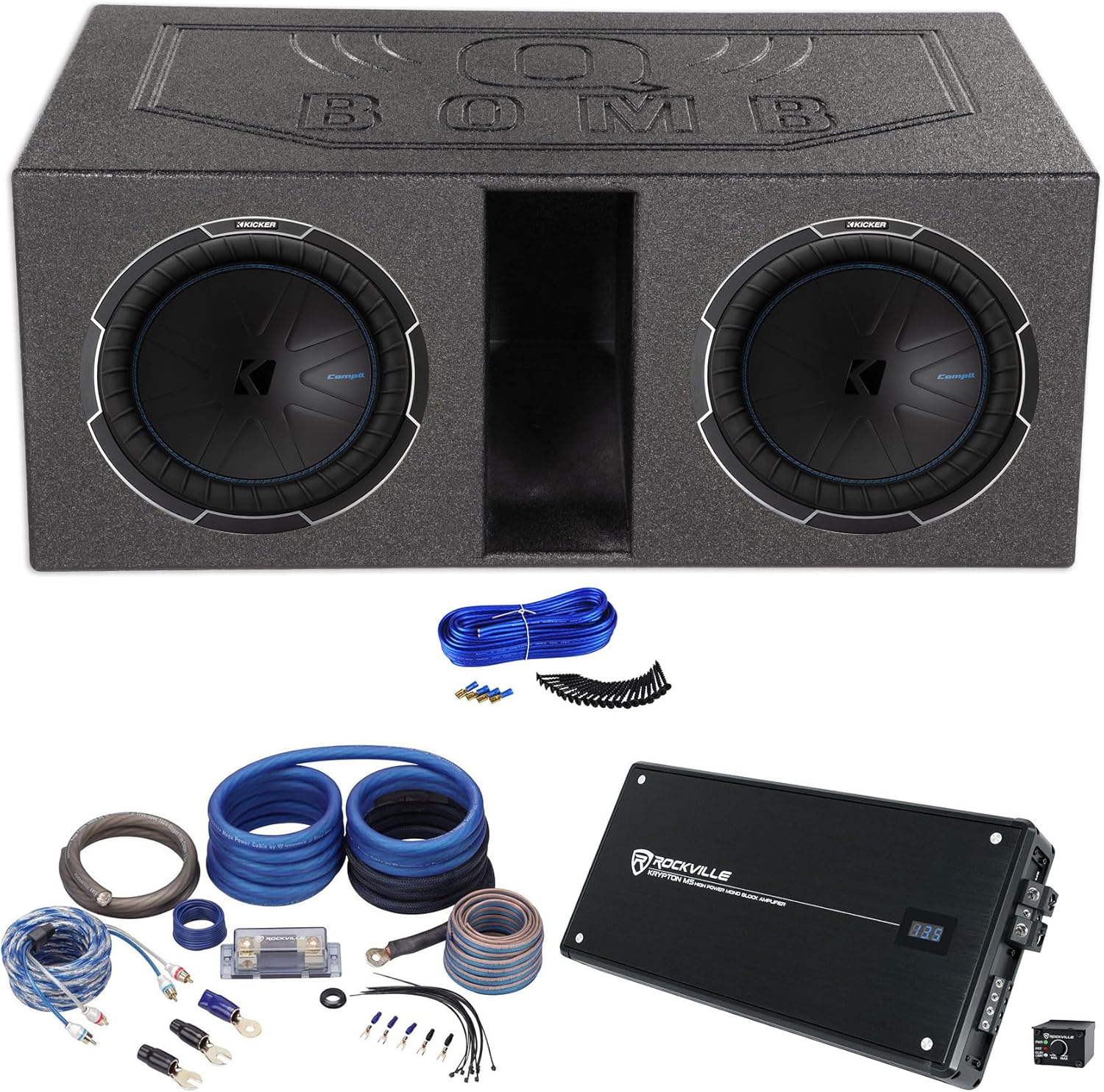 Audiosavings Bundle: (2) Kicker 51CWQ124 12