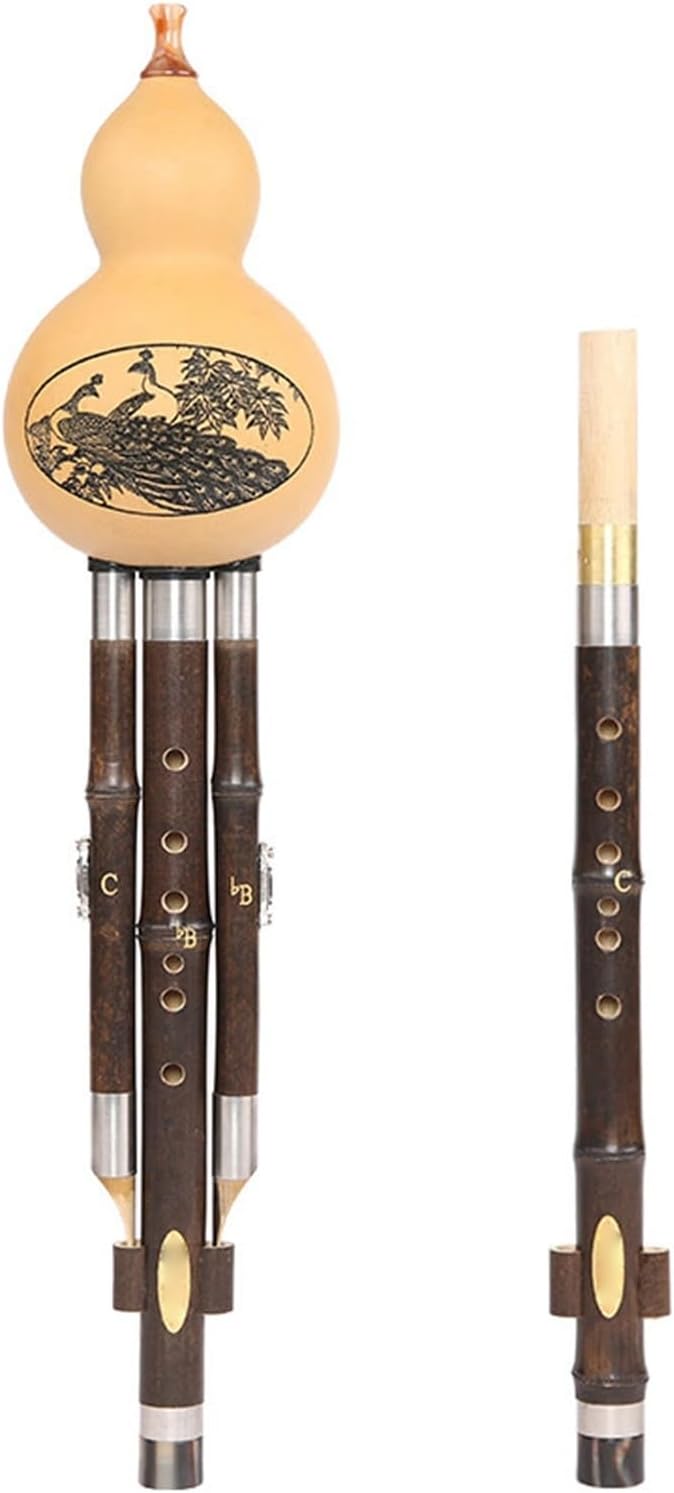 Professional Hulusi instrument double tuning B flat and C