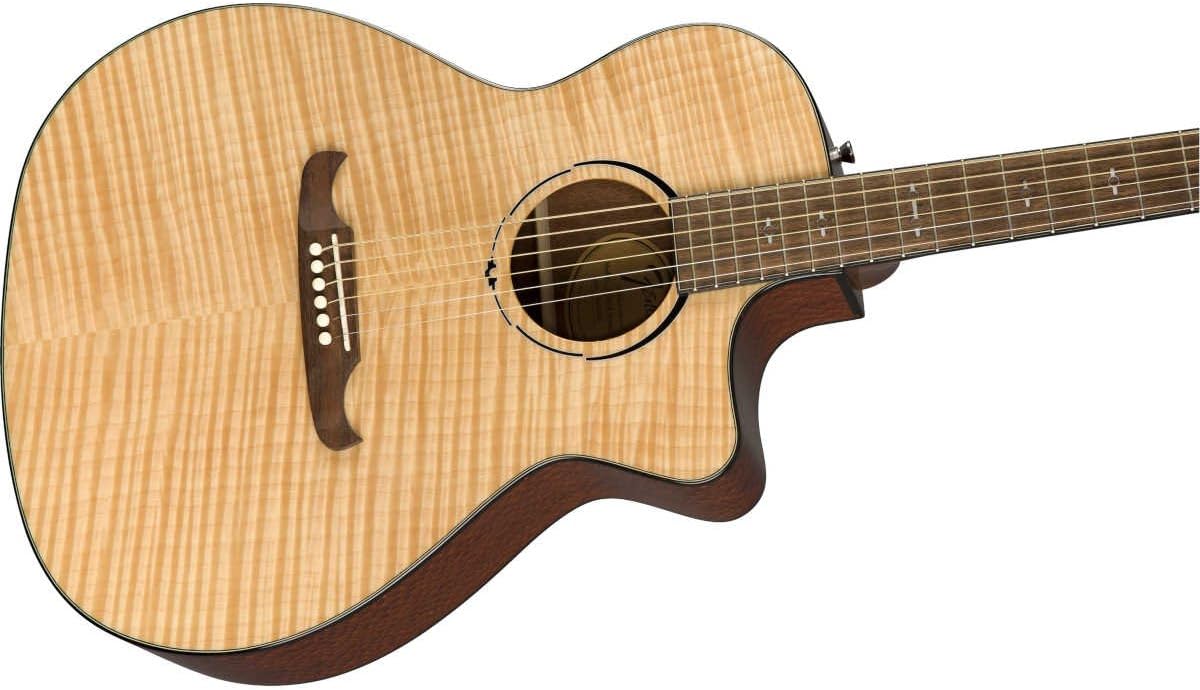 Fender 961343021 FA-345CE Auditorium Body Style Acoustic Guitar - Rosewood Fingerboard - Natural