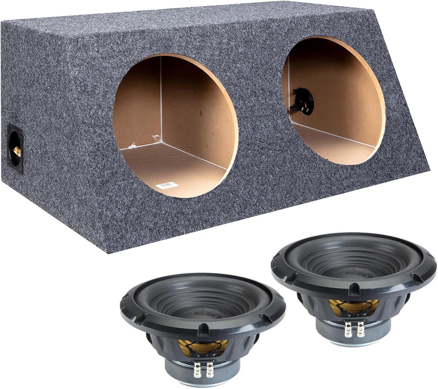 Alpine Slanted Hatchback Sealed Dual 10