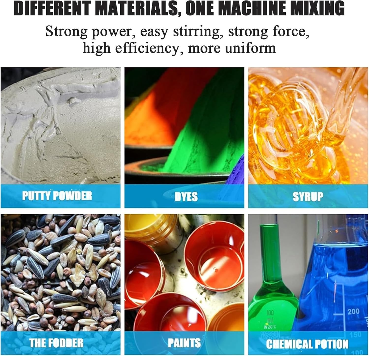 5 Gallon 60L Automatic Pneumatic Paint Mixer Machine, Lifting Platform Paint Coating Mixer, With Auxiliary Stand & Wheel Mixer