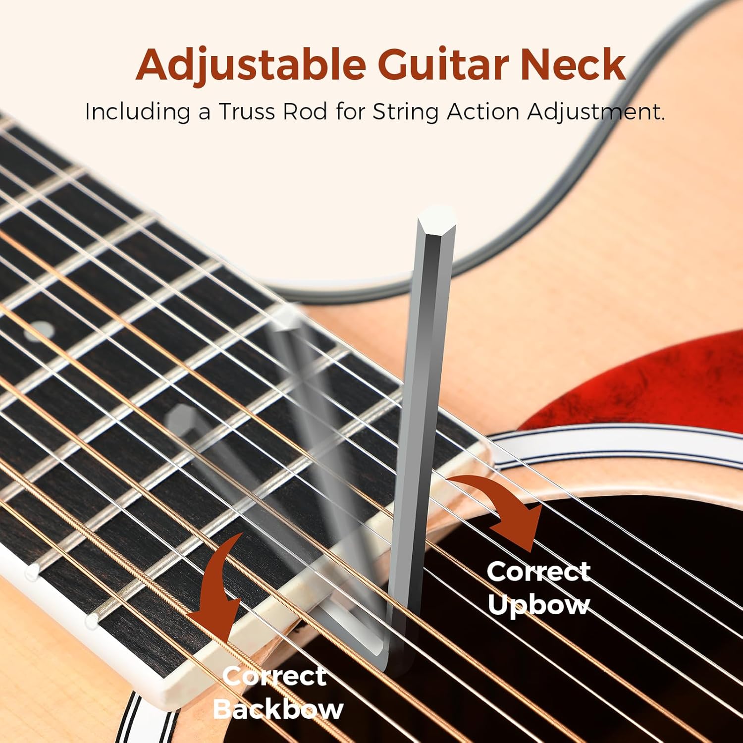 Asmuse 12 String Guitar,42” Acoustic Electric Guitar,Full Size 12 String Acoustic Guitar Bundle with 4-Band EQ, Gig Bag, Picks, Shoulder Strap