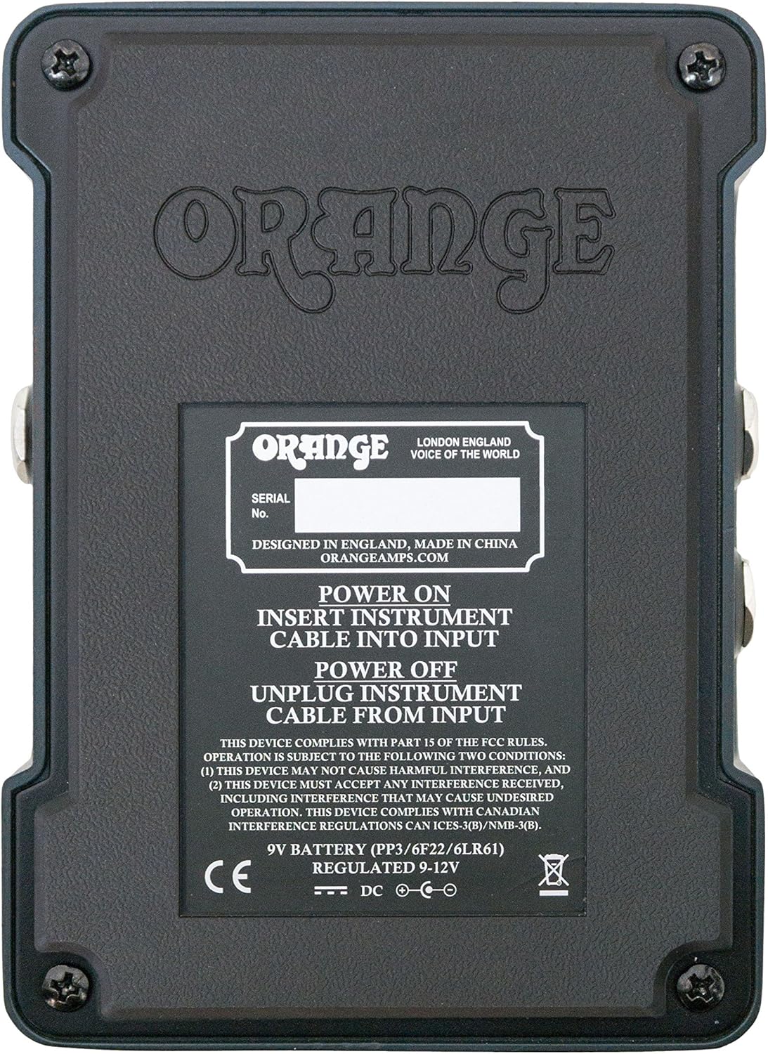 Orange Amp Detonator Buffered ABY Switcher Guitar Effects Pedal