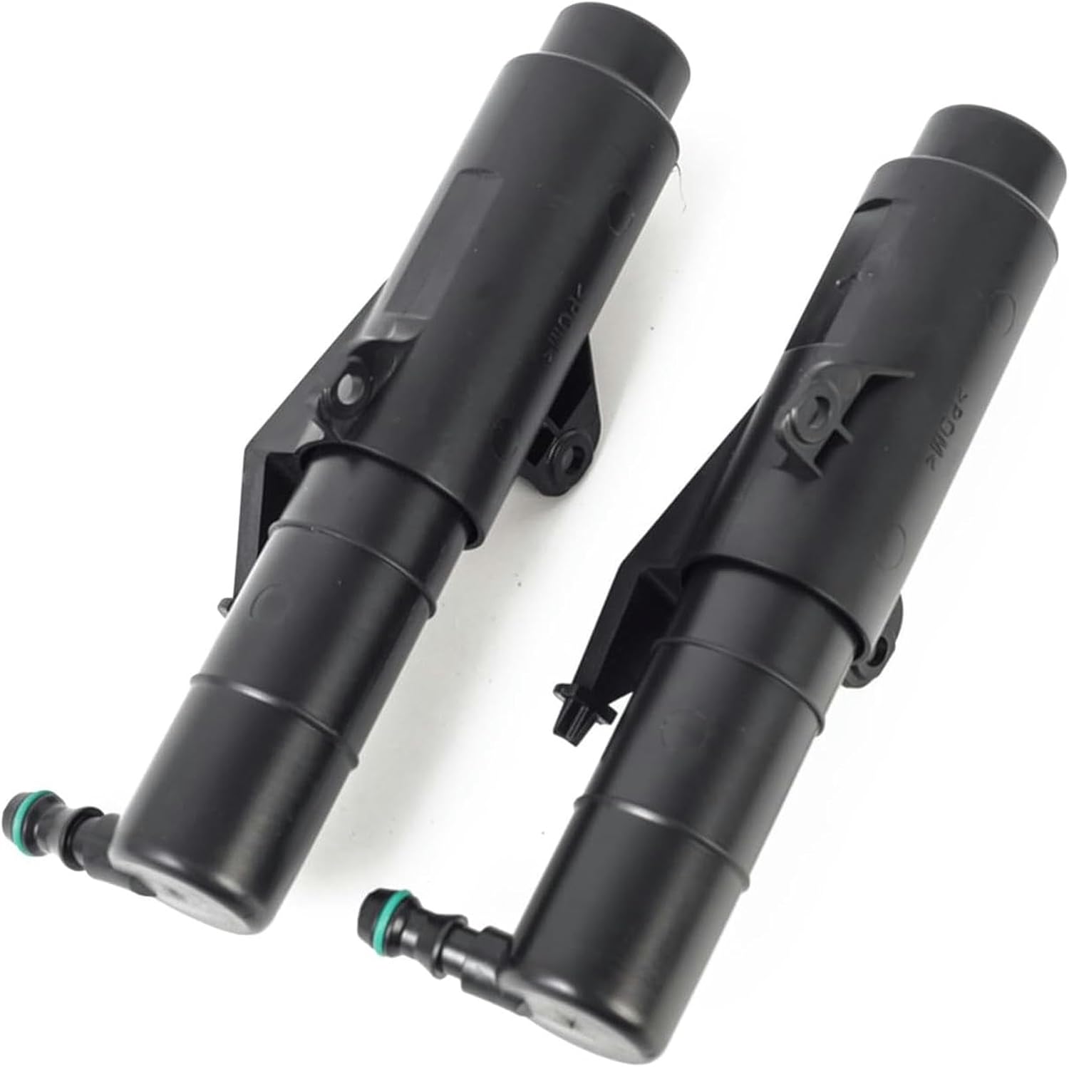 Car Headlight Washer Nozzle 2Pcs Car Headlight Washer Nozzle Head Light Cleaning Jet Pump Water Sprayer OEM No. 61677157119 61677157120