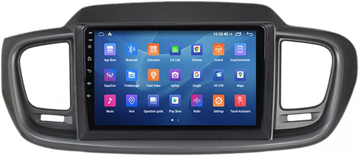 9 Inch Double Din Car Stereo Audio Bluetooth MP5 Player for Kia Sorento 3 2014-2017 USB FM Multimedia Radio with Backup Camera with/GPS/USB Support Steering Wheel/Carplay