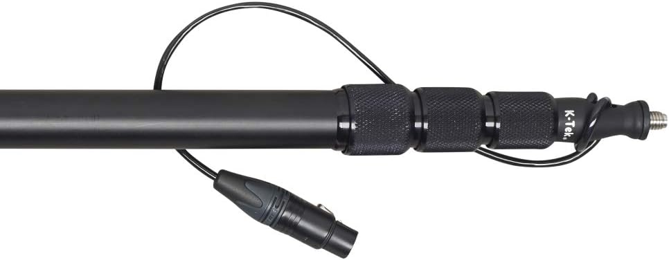 K-Tek KE-89CC Avalon Series Aluminum Boompole with Internal Coiled XLR Cable